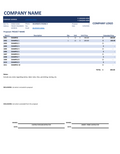 Basic Fillable Excel Proposal Form